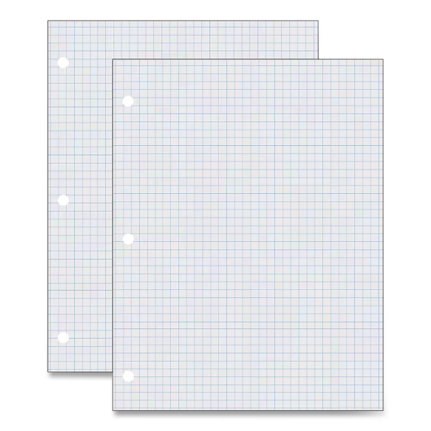 Composition Paper, 3-Hole, 8.5 x 11, 1/4", Quadrille: 4 sq/in, 500/Pack