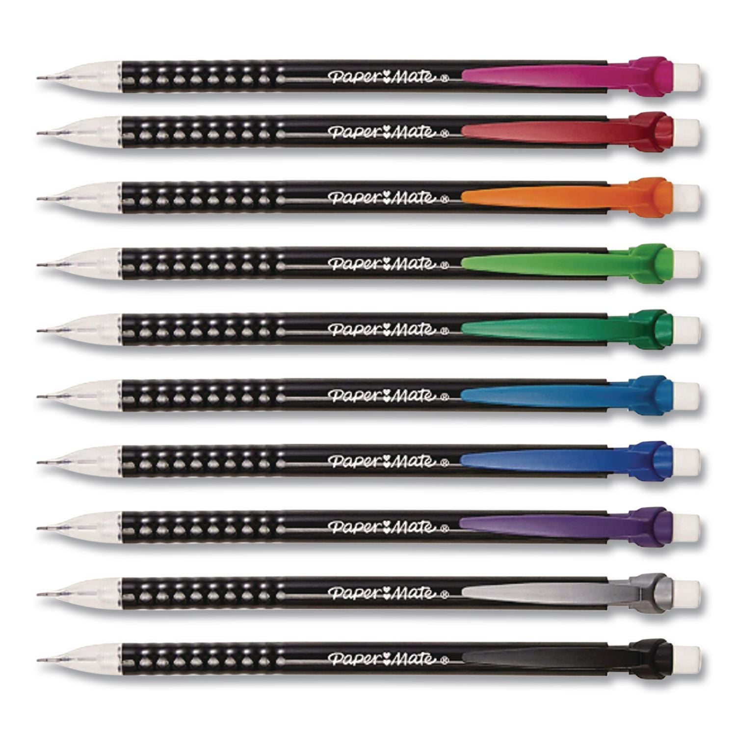 Paper Mate 0.7mm Mechanical Pencils - 0.7 mm Lead Diameter - Assorted Barrel - 24 / Pack