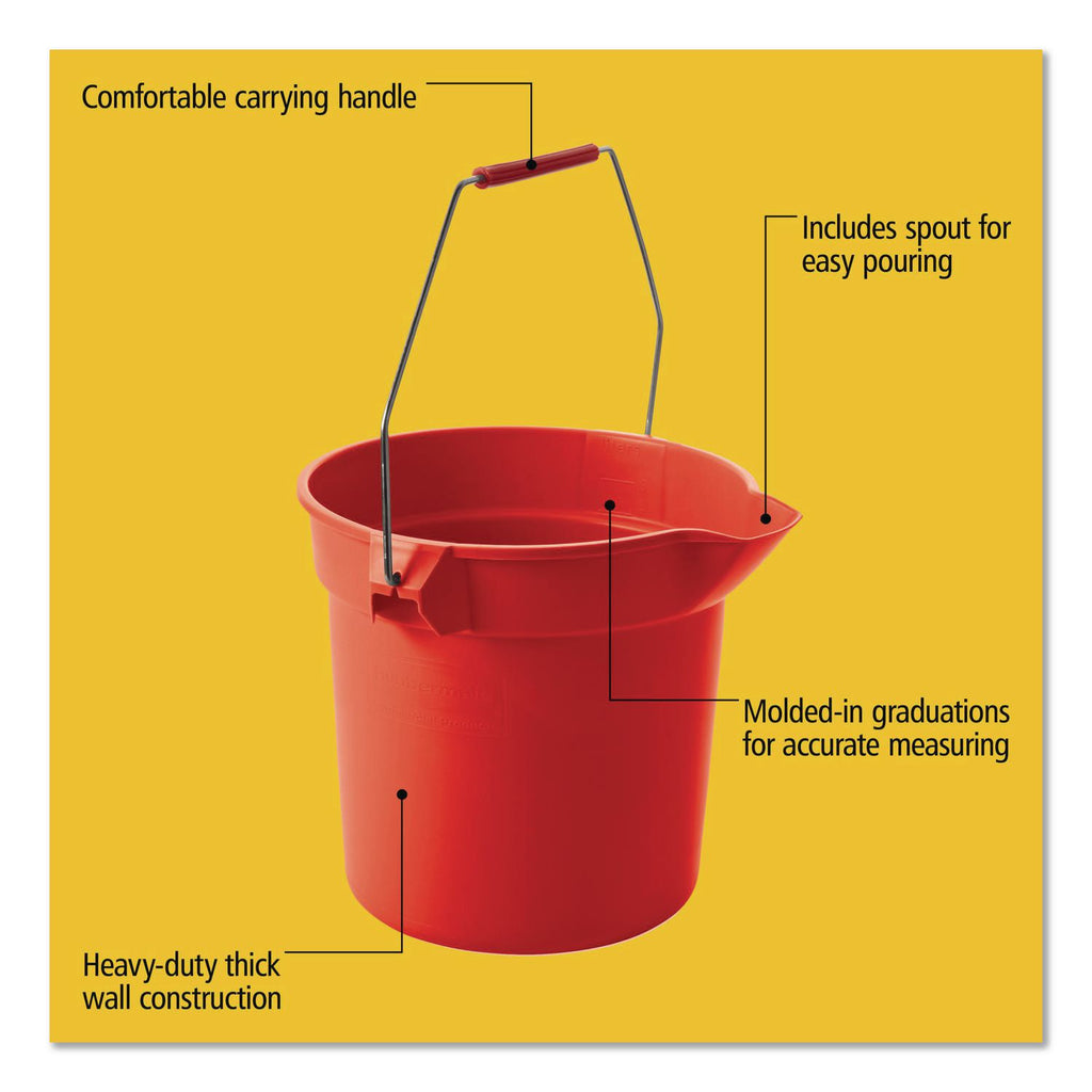 Rubbermaid Commercial Brute Utility Bucket, Sold as 1 Each