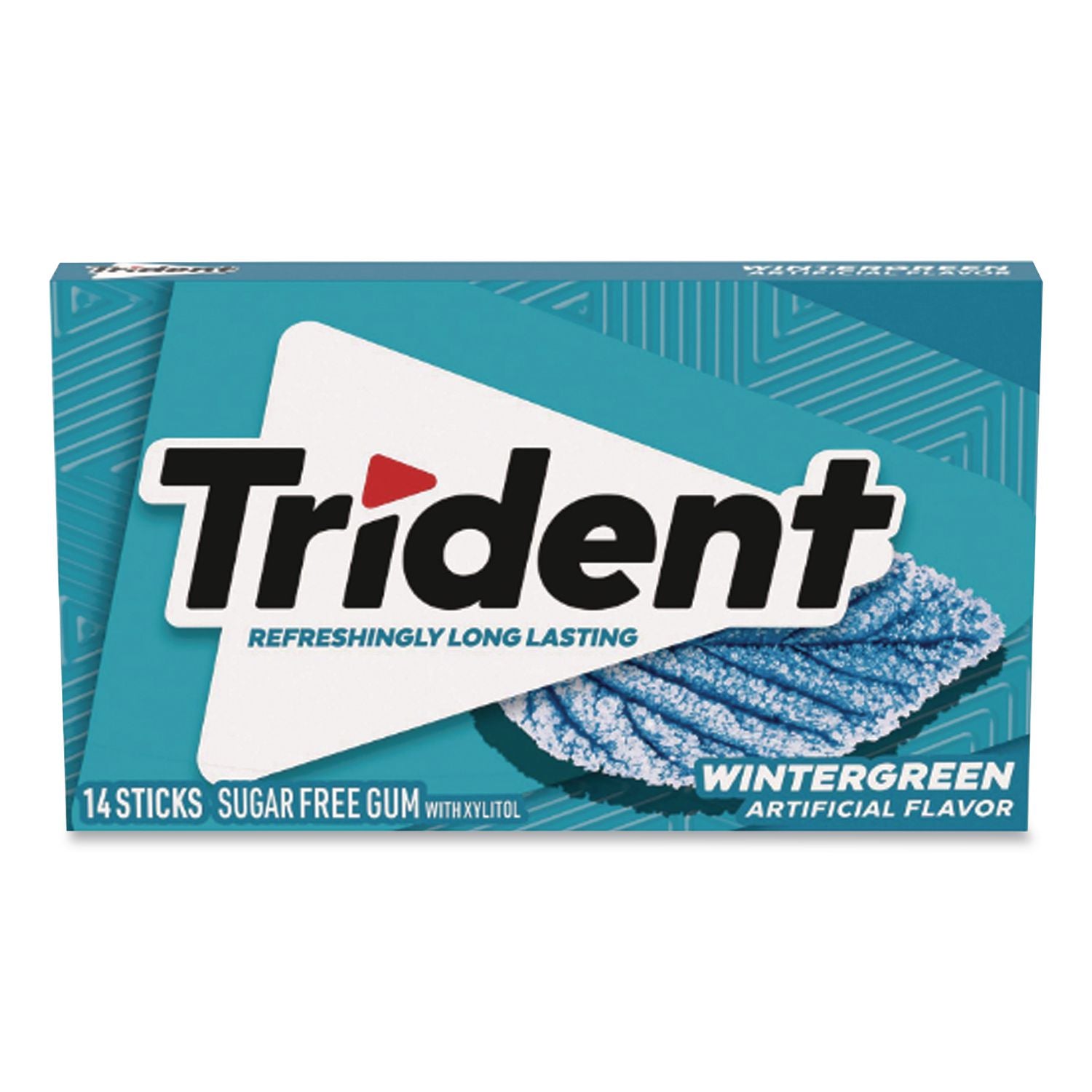 Sugar-Free Gum, Wintergreen, 14 Sticks/Pack, 12 Packs/Carton, Ships in 1-3 Business Days