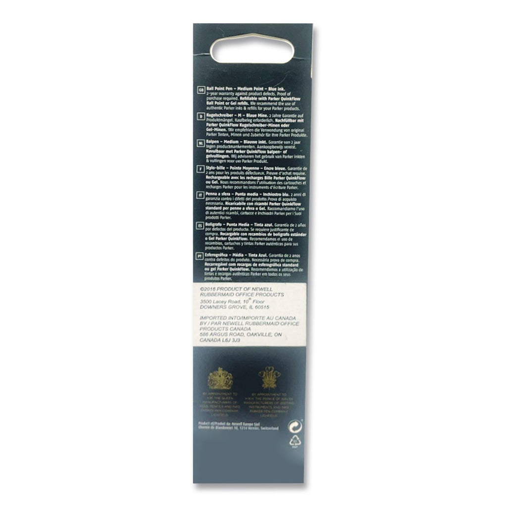 Jotter Retractable Gel Pen, Medium 0.7 mm, Black Ink, Stainless Steel Barrel