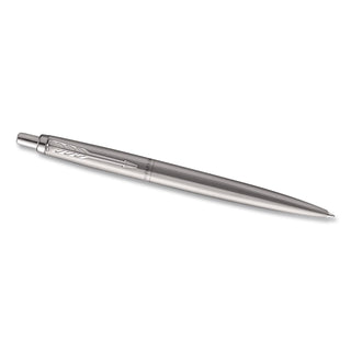Jotter XL Retractable Ballpoint Pen, Medium Point, Blue Ink, Stainless Steel Barrel