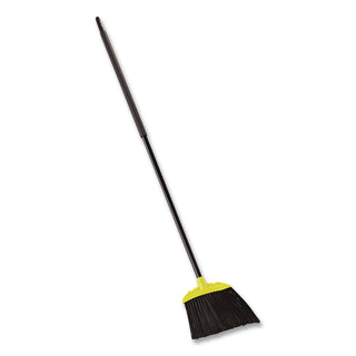 Jumbo Smooth Sweep Angled Broom, 46" Handle, Black/Yellow, 6/Carton