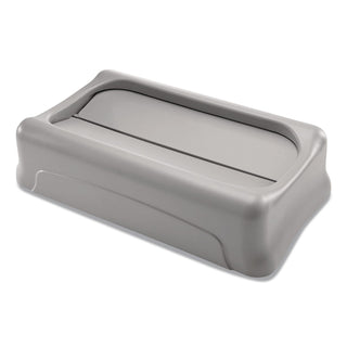 Swing Lid for Slim Jim Waste Container, Gray