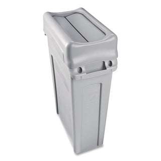 Swing Lid for Slim Jim Waste Container, Gray