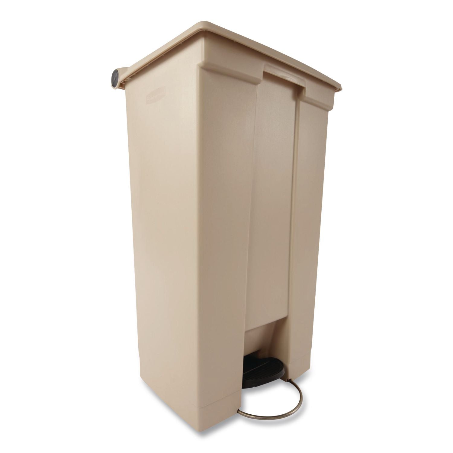 Legacy Step-On Receptacle, 23 gal, Polyethylene, Beige