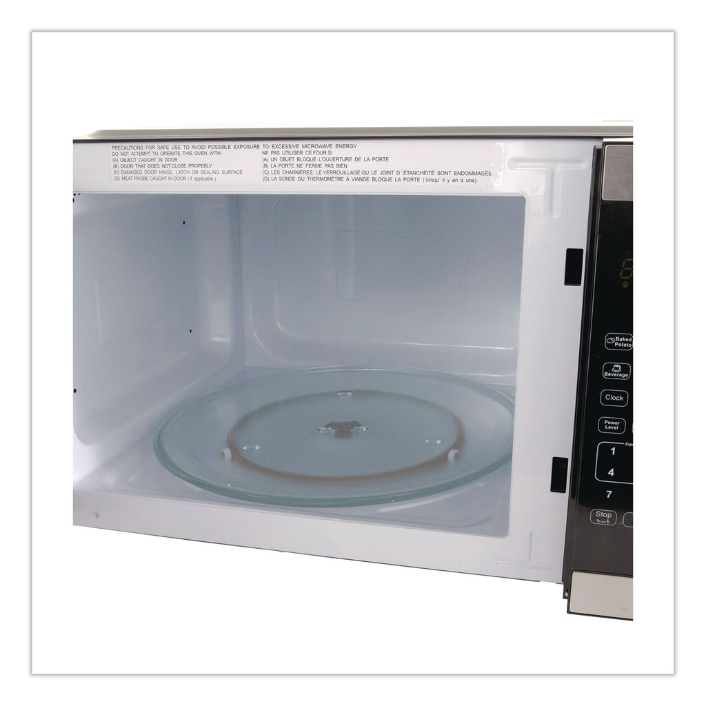 Avanti Microwave Oven - 1.5 ft Capacity - Microwave - 10 Power Levels - 1000 W Microwave Power - FuseStainless Steel - Silver
