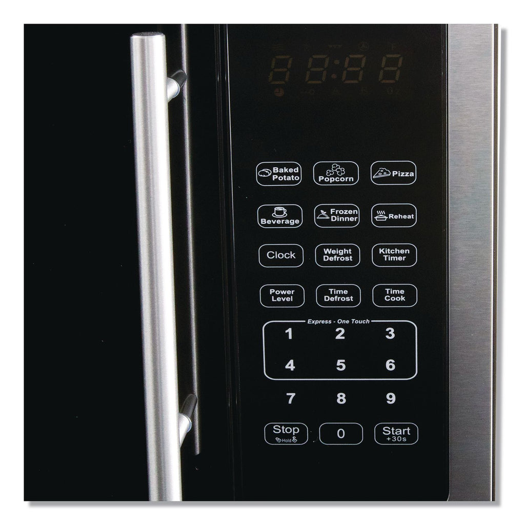 Avanti Microwave Oven - 1.5 ft Capacity - Microwave - 10 Power Levels - 1000 W Microwave Power - FuseStainless Steel - Silver