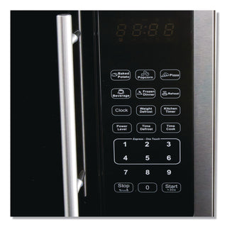 Avanti Microwave Oven - 1.5 ft Capacity - Microwave - 10 Power Levels - 1000 W Microwave Power - FuseStainless Steel - Silver