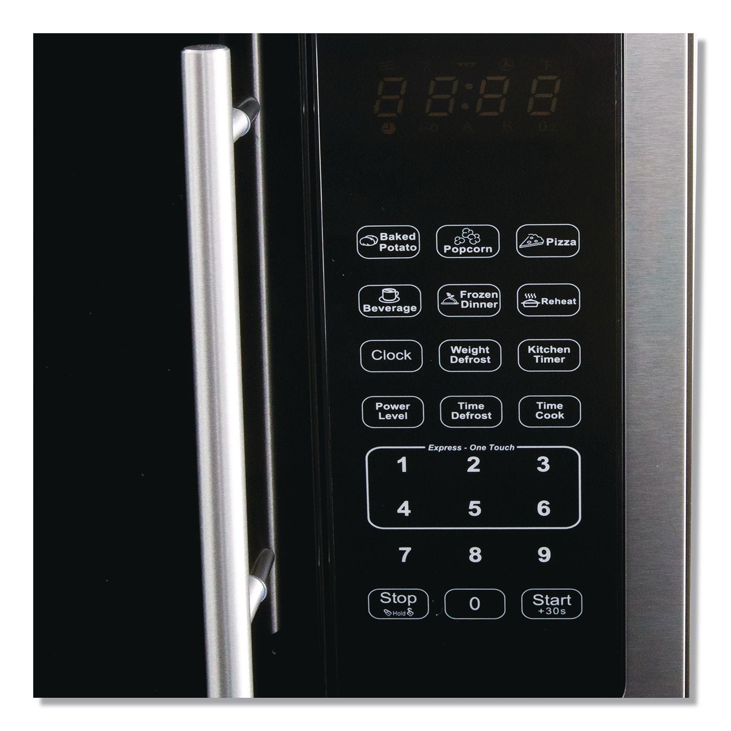Avanti Microwave Oven - 1.5 ft Capacity - Microwave - 10 Power Levels - 1000 W Microwave Power - FuseStainless Steel - Silver