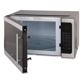 Avanti Microwave Oven - 1.5 ft Capacity - Microwave - 10 Power Levels - 1000 W Microwave Power - FuseStainless Steel - Silver