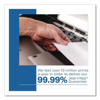 Hammermill Premium Color Copy Paper - White - 100 Brightness - Letter - 8 1/2" x 11" - 28 lb Basis Weight - 8 / Carton - High Brightness, Heavyweight - White