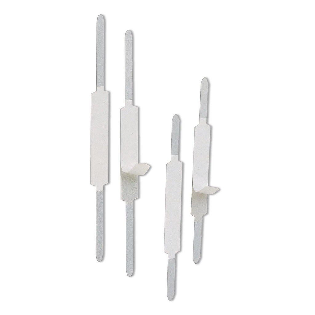Officemate Self-Adhesive Prong Fasteners - 2.8" Length - 2" Size Capacity - 100 / Box - Silver - Steel