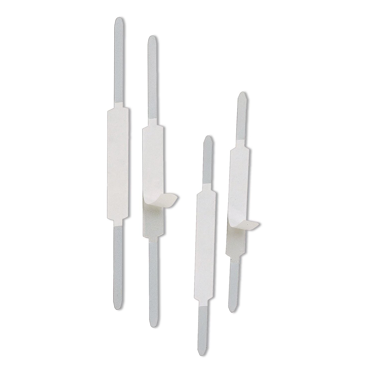 Officemate Self-Adhesive Prong Fasteners - 2.8" Length - 2" Size Capacity - 100 / Box - Silver - Steel
