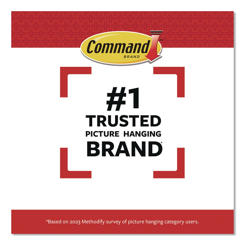 Command Picture Hanging Strips Mega Pack - 3 lb (1.36 kg), 4 lb (1.81 kg) Capacity - for Pictures - White - 28 / Pack