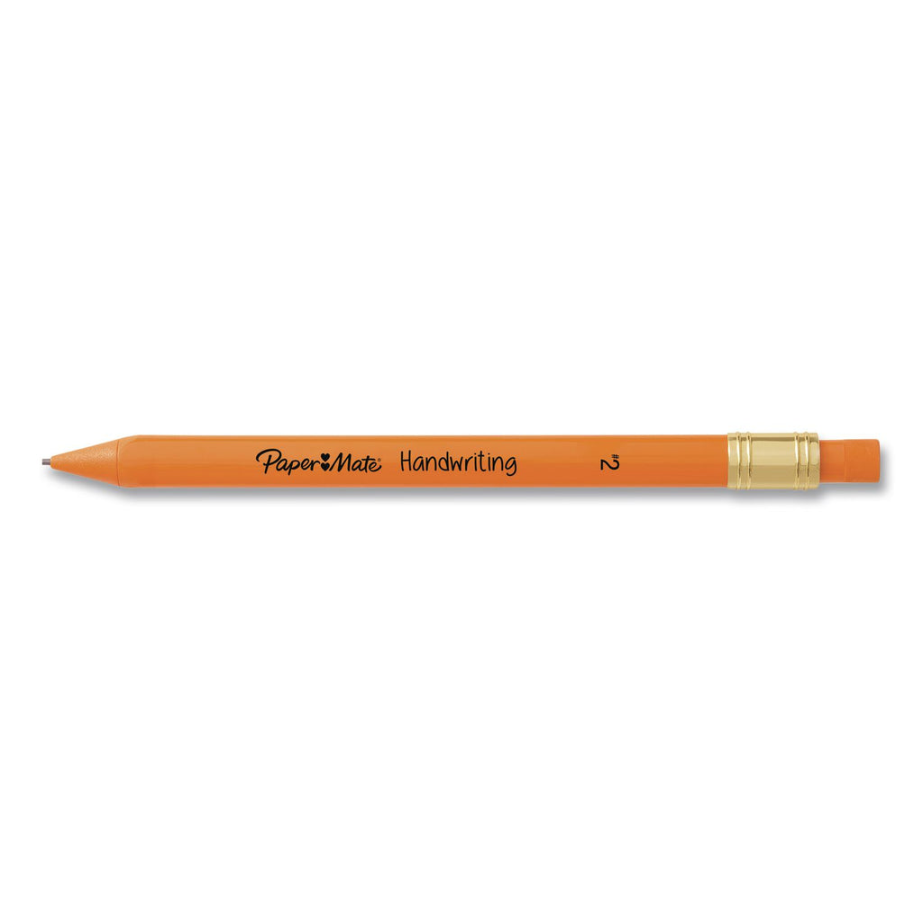 Paper Mate Handwriting Mechanical Pencils - #2 Lead - Thick Point - Black Lead - Assorted Barrel - 5 / Pack