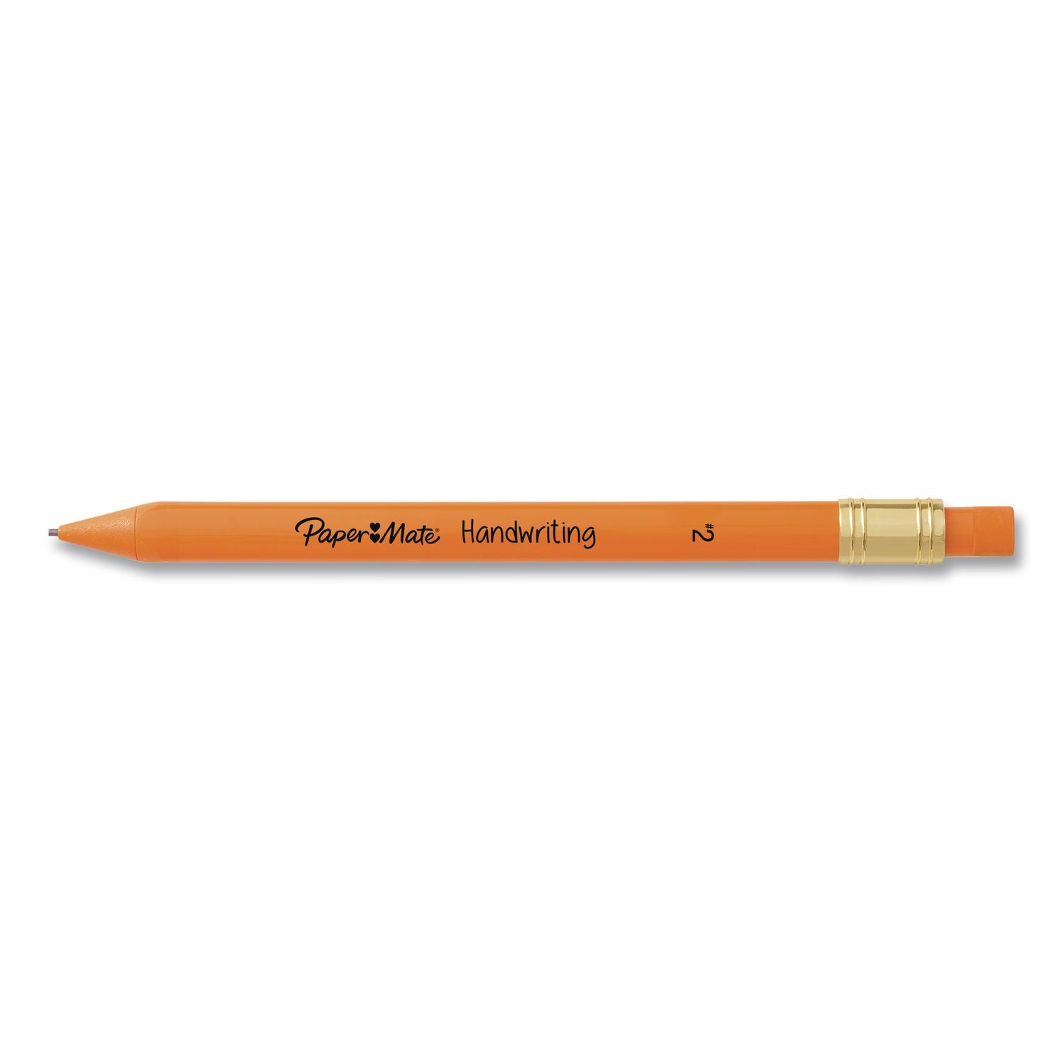 Paper Mate Handwriting Mechanical Pencils - #2 Lead - Thick Point - Black Lead - Assorted Barrel - 5 / Pack