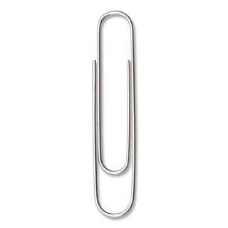 Recycled Paper Clips, Jumbo, Smooth, Silver, 100 Clips/Box, 10 Boxes/Pack