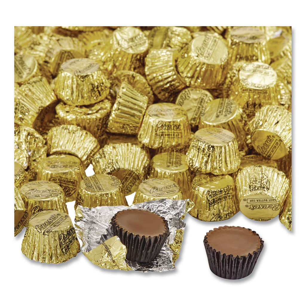 Peanut Butter Cups Miniatures Bulk Pack, Milk Chocolate, 66.7 oz Bag, Ships in 1-3 Business Days