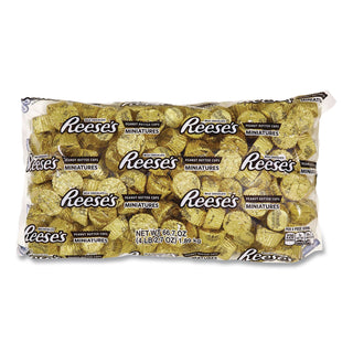 Peanut Butter Cups Miniatures Bulk Pack, Milk Chocolate, 66.7 oz Bag, Ships in 1-3 Business Days