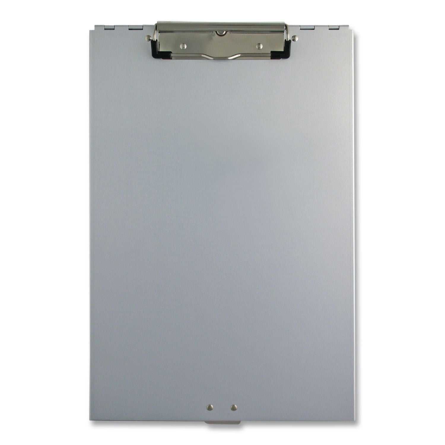 Saunders Cruiser-Mate II Storage Clipboard - 8 19/64" x 11 45/64" - Aluminum - Gray - 1 Each