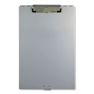 Saunders Cruiser-Mate II Storage Clipboard - 8 19/64" x 11 45/64" - Aluminum - Gray - 1 Each