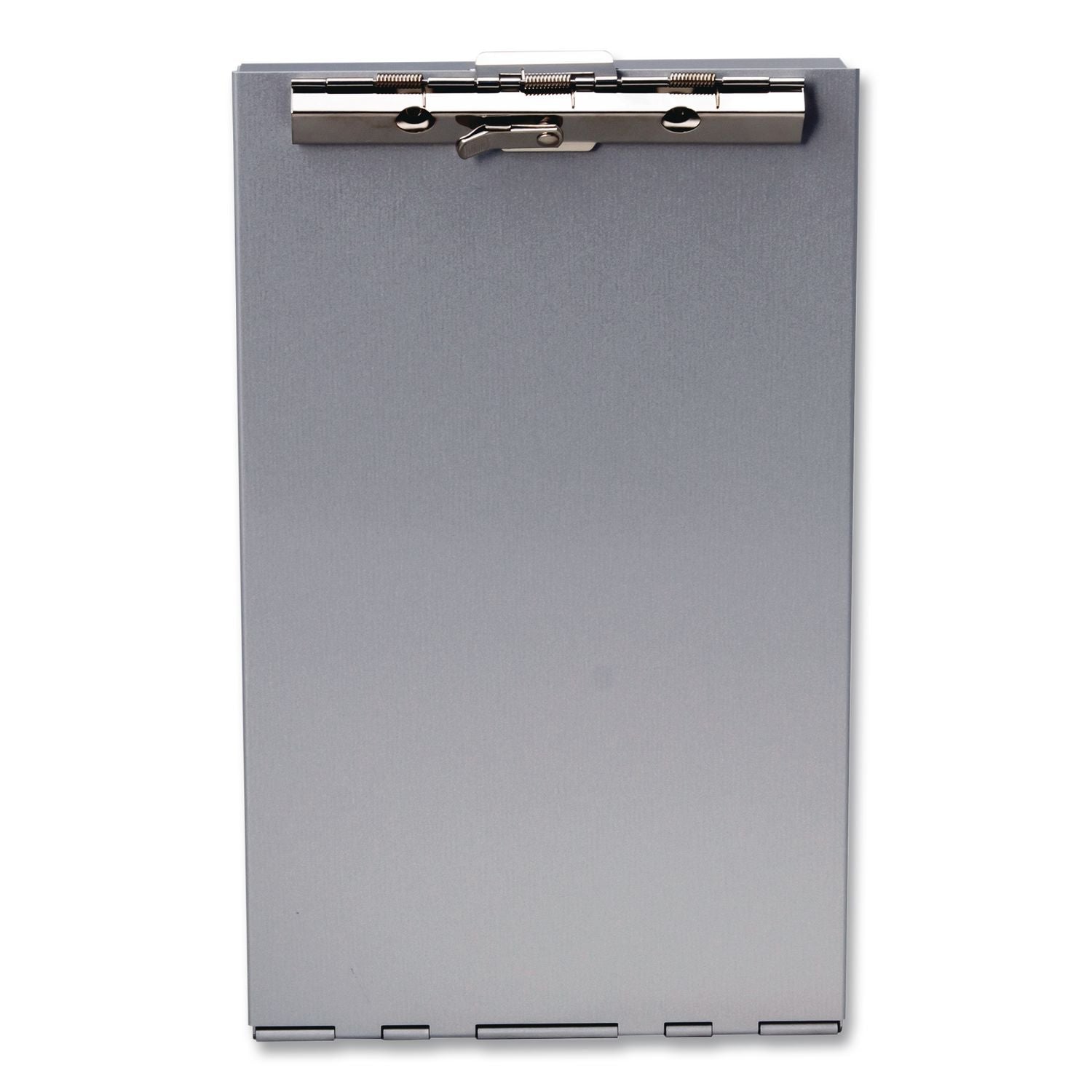 Saunders Recycled Aluminum Redi-Rite Clipboard - Top Opening - 6" x 9" - Aluminum - Silver - 1 Each