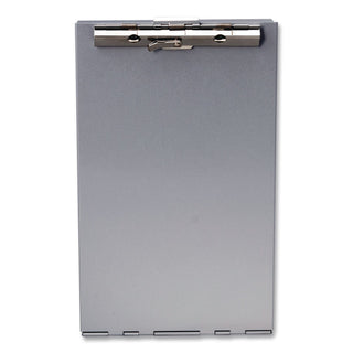 Saunders Recycled Aluminum Redi-Rite Clipboard - Top Opening - 6" x 9" - Aluminum - Silver - 1 Each