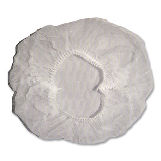 BC Series Bouffant Caps, 21", White, 1,000/Carton