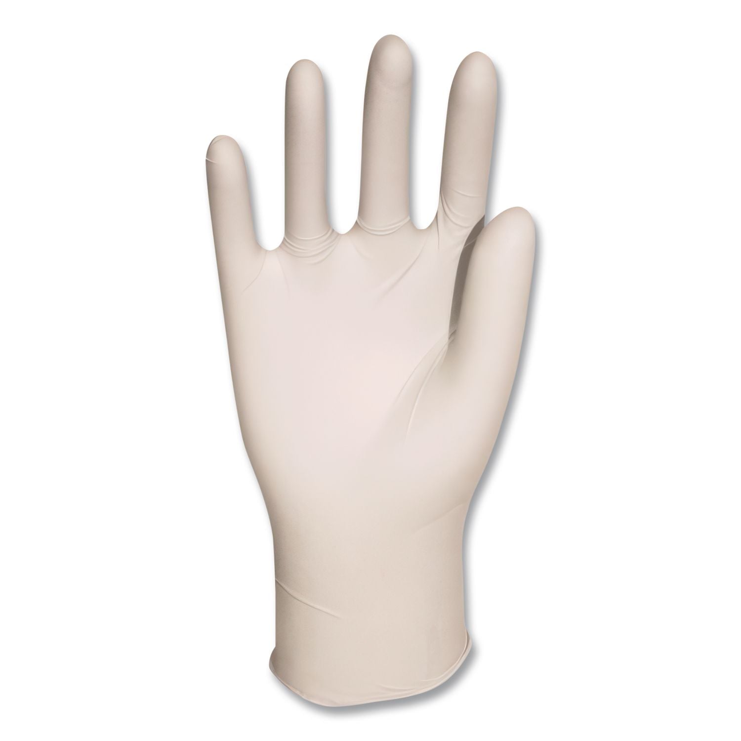 L5101 Series Powdered Latex Gloves, 4 mil, Medium, Cream, 100/Box