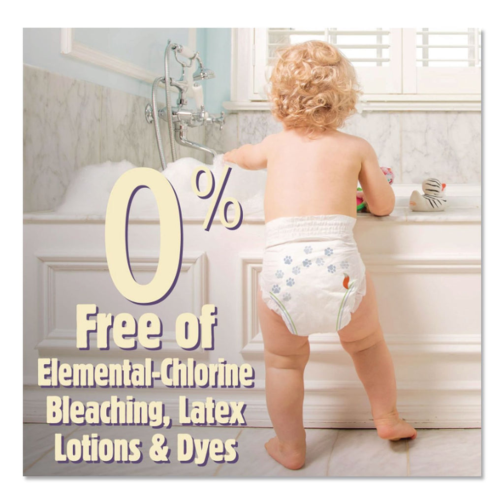 Premium Jumbo Diapers, Size 0, Newborn to 10 lbs, 60/Carton