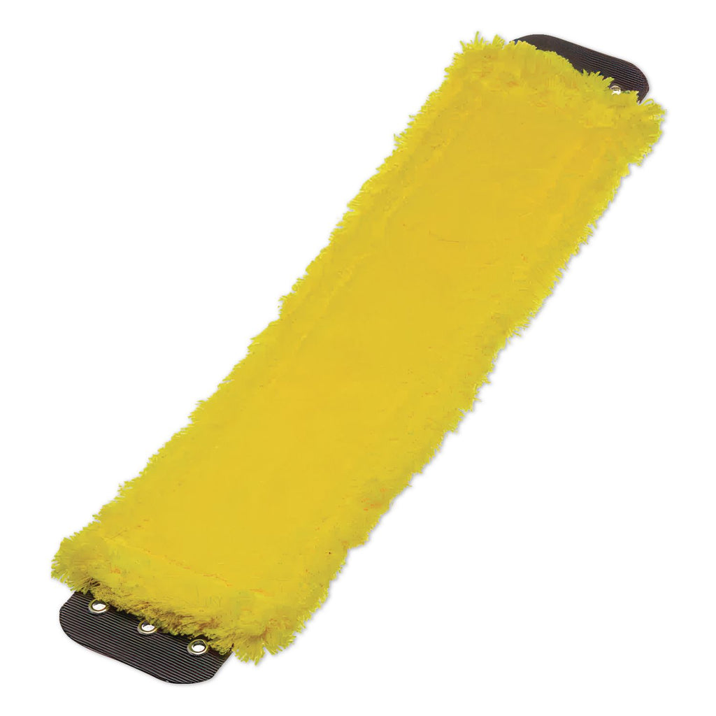 SmartColor MicroMop 15.0, Microfiber, Heavy-Duty, 16 x 5, Yellow, 5/Pack