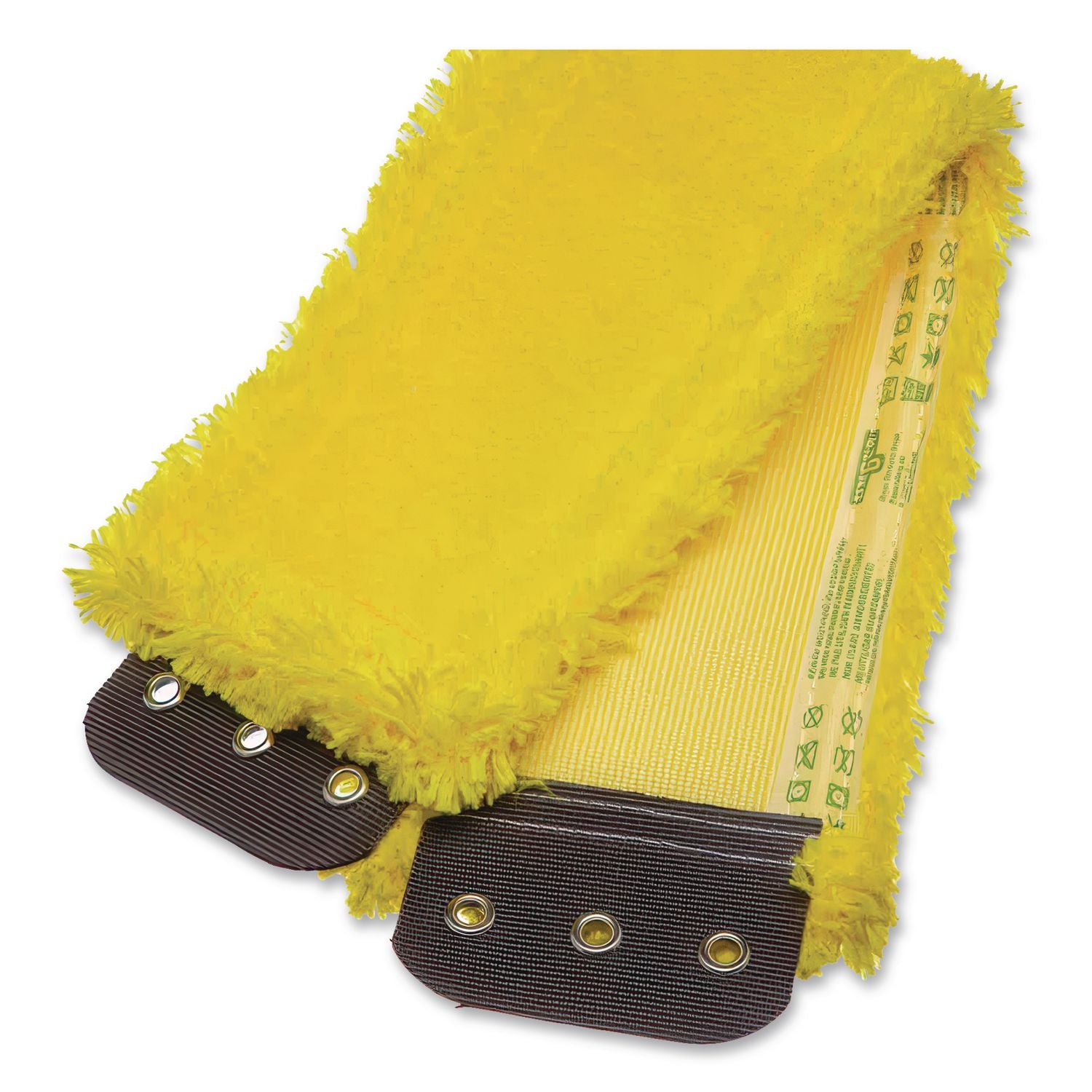 SmartColor MicroMop 15.0, Microfiber, Heavy-Duty, 16 x 5, Yellow, 5/Pack
