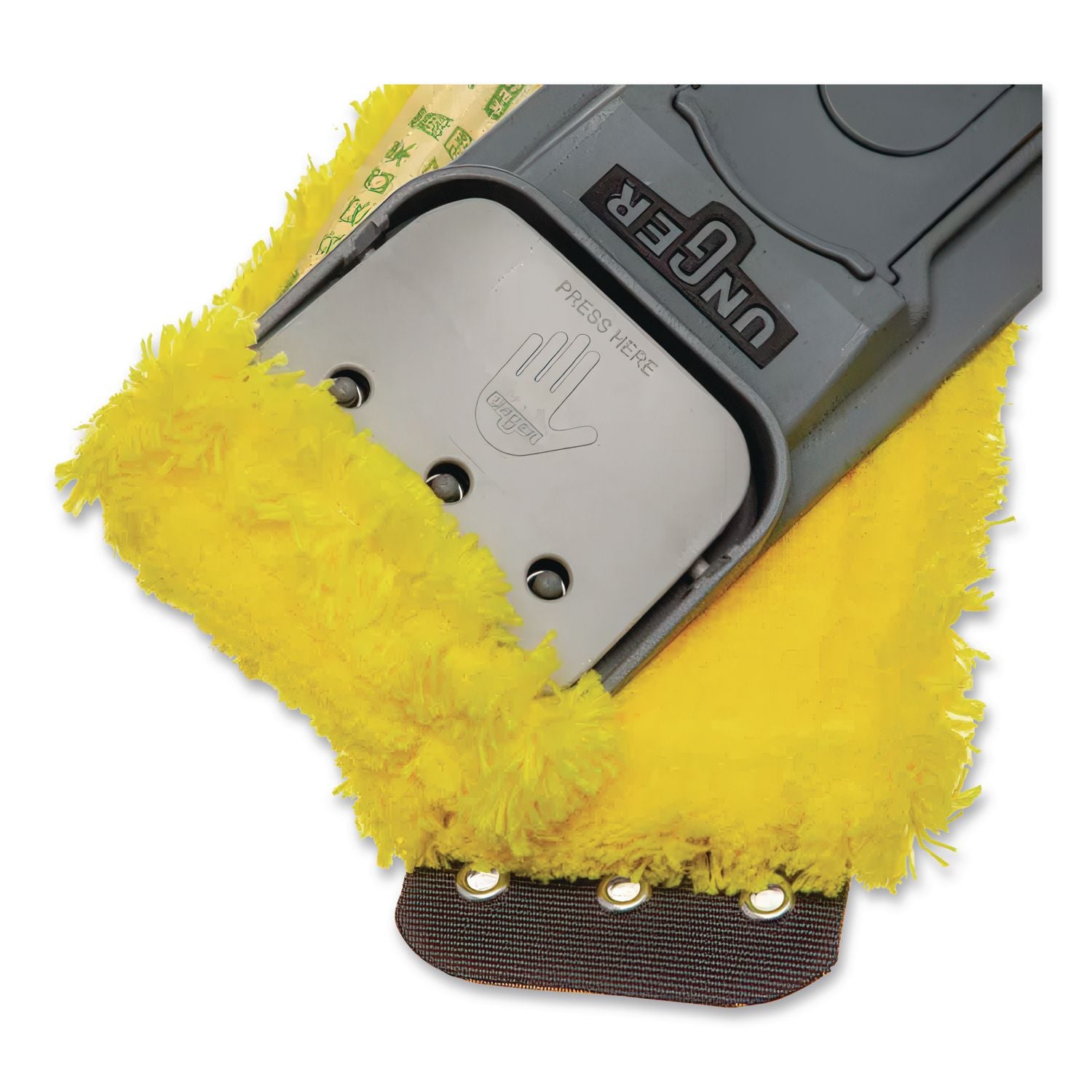 SmartColor MicroMop 15.0, Microfiber, Heavy-Duty, 16 x 5, Yellow, 5/Pack