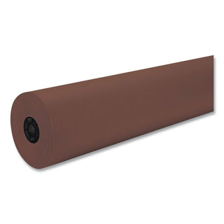 Decorol Flame Retardant Art Roll - Art Project, Mural, Collage, Bulletin Board, Table Cover - 7.44"Height x 36"Width x 1000 ftLength - 1 / Roll - Brown - Sulphite