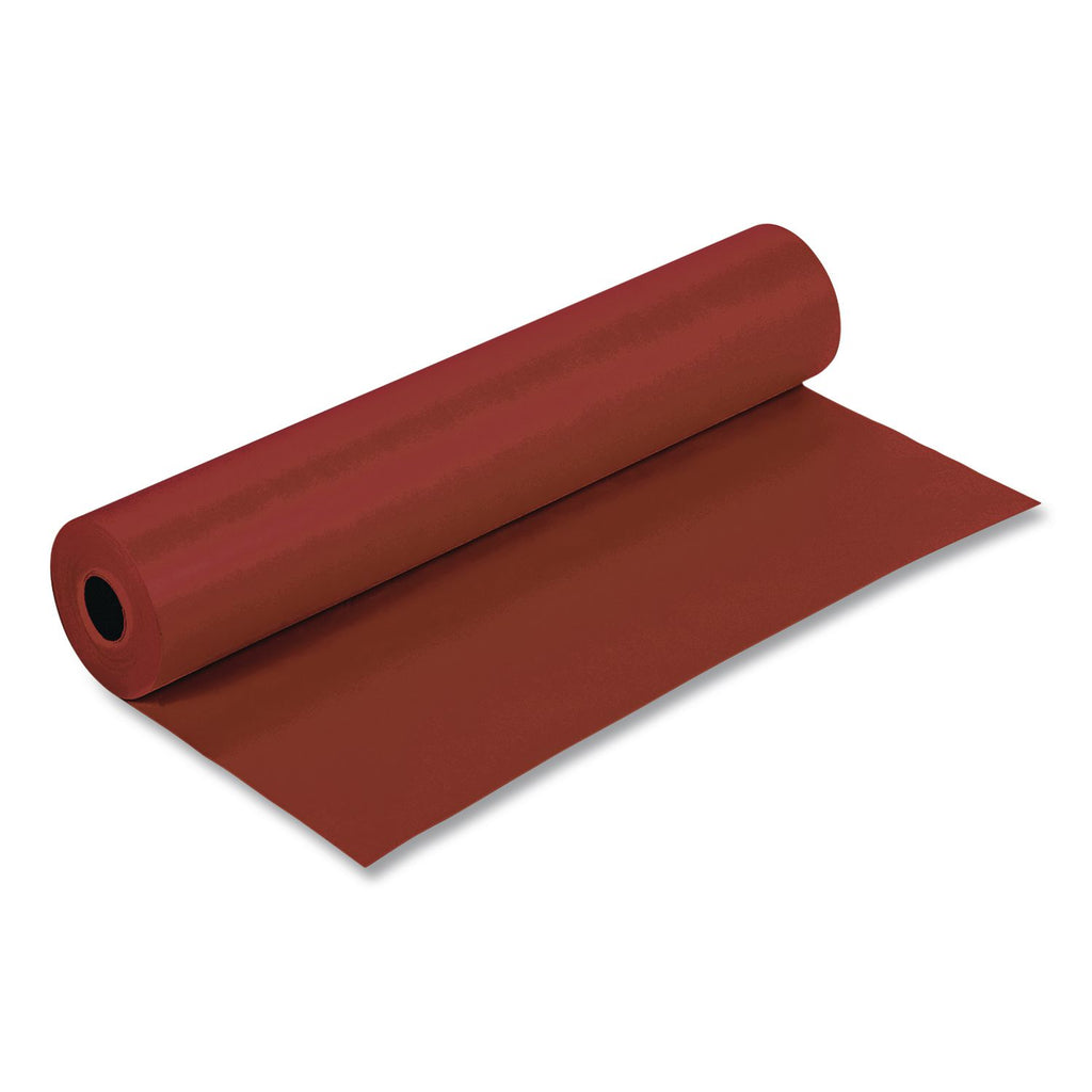 Decorol Flame Retardant Art Roll - Art Project, Mural, Collage, Bulletin Board, Table Cover - 7.44"Height x 36"Width x 1000 ftLength - 1 / Roll - Brown - Sulphite