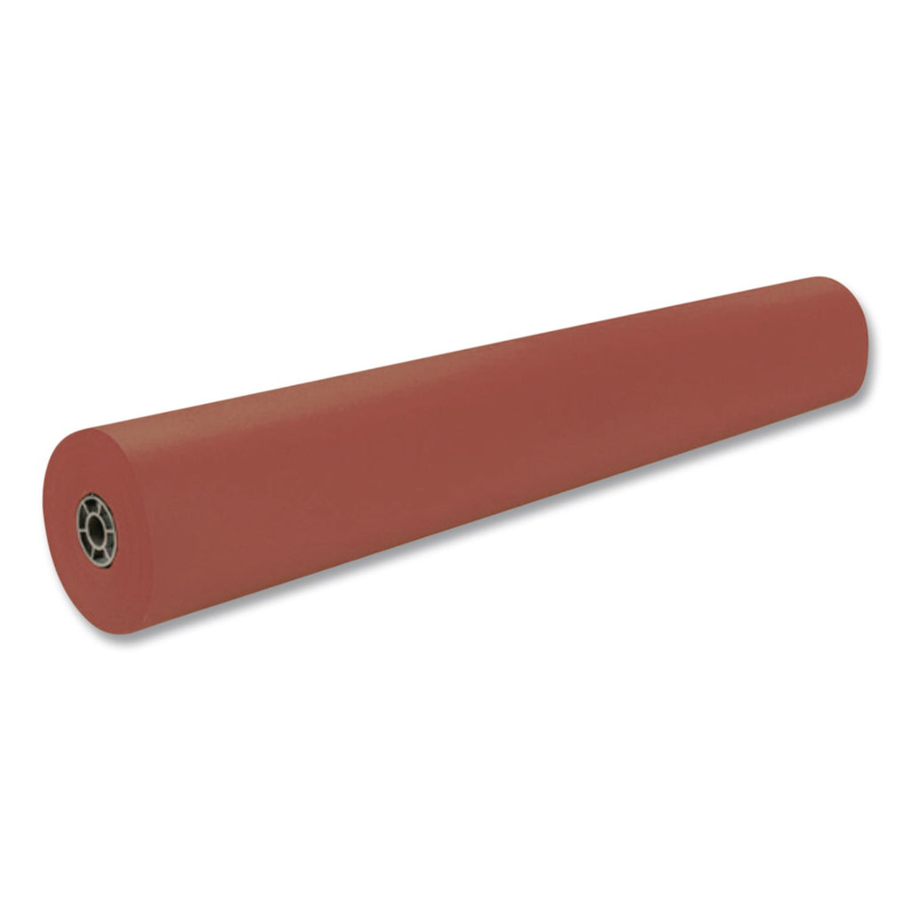 Decorol Flame Retardant Art Roll - Art Project, Mural, Collage, Bulletin Board, Table Cover - 7.44"Height x 36"Width x 1000 ftLength - 1 / Roll - Brown - Sulphite