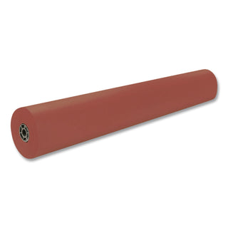 Decorol Flame Retardant Art Roll - Art Project, Mural, Collage, Bulletin Board, Table Cover - 7.44"Height x 36"Width x 1000 ftLength - 1 / Roll - Brown - Sulphite