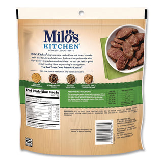 Homestyle Dog Treats, Beef Sausage Slices with Rice, 10 oz Pouch, 5 Pouches/Carton