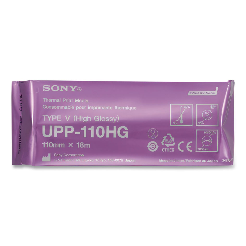 High-Resolution Thermal Paper Roll, 4.33" x 59.06 ft, White, 10/Box