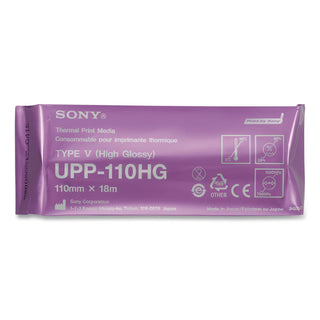 High-Resolution Thermal Paper Roll, 4.33" x 59.06 ft, White, 10/Box