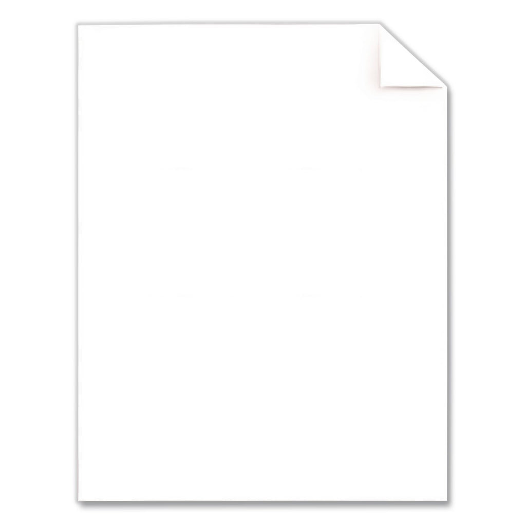 100% Cotton Business Paper, 95 Bright, 24 lb Bond Weight, 8.5 x 11, White, 500/Box