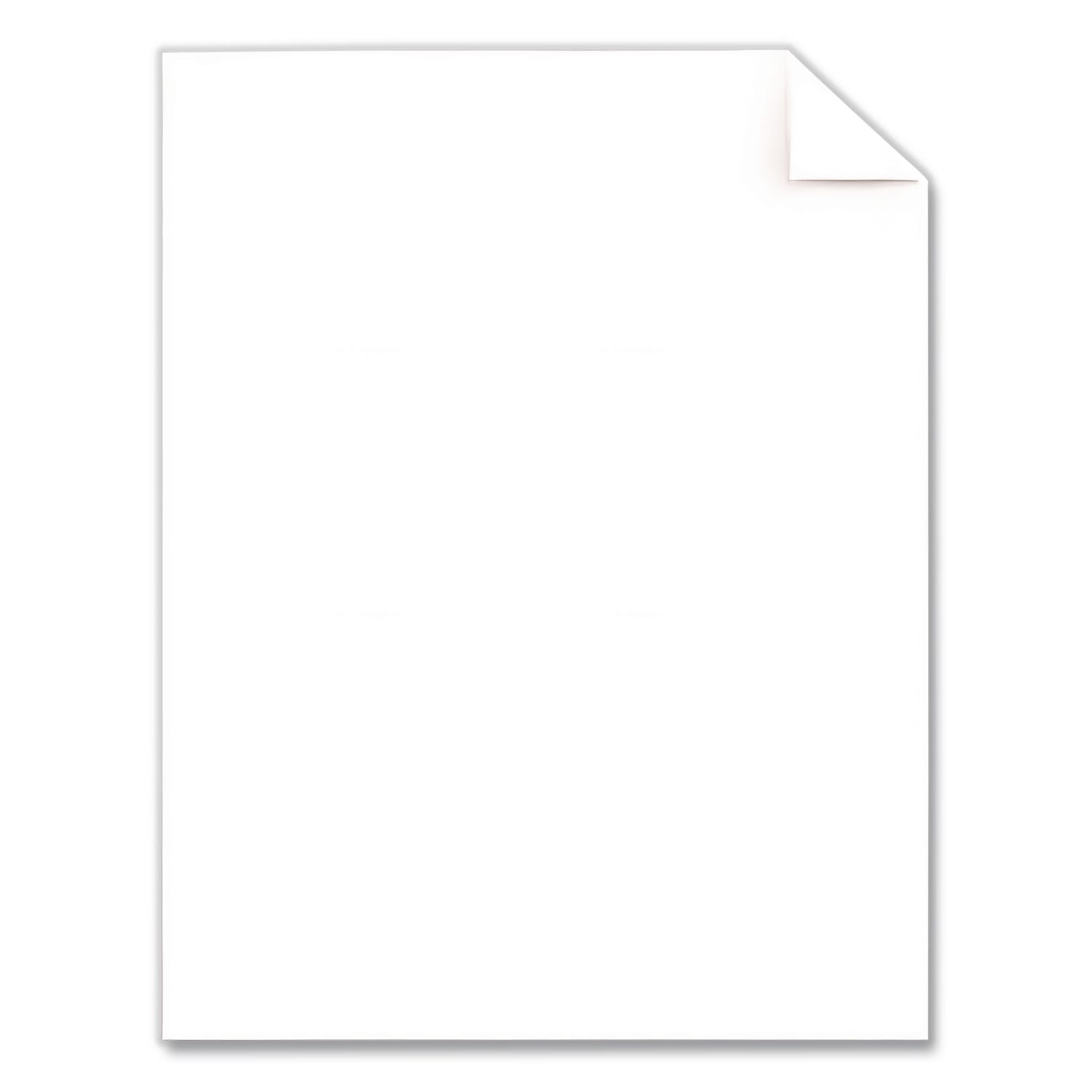 100% Cotton Business Paper, 95 Bright, 24 lb Bond Weight, 8.5 x 11, White, 500/Box