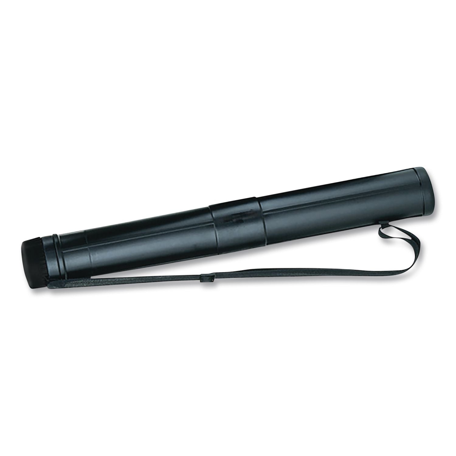 Telescopic Art Tube, 28" to 49" Long, 3" Diameter, Black