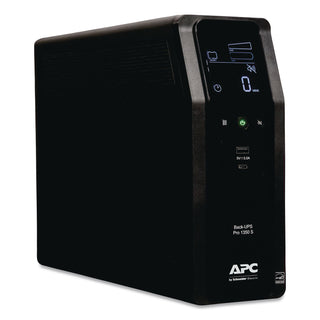 BR1350MS Back-UPS PRO BR Series SineWave Battery Backup System, 10 Outlets, 1,350 VA, 1,080 J