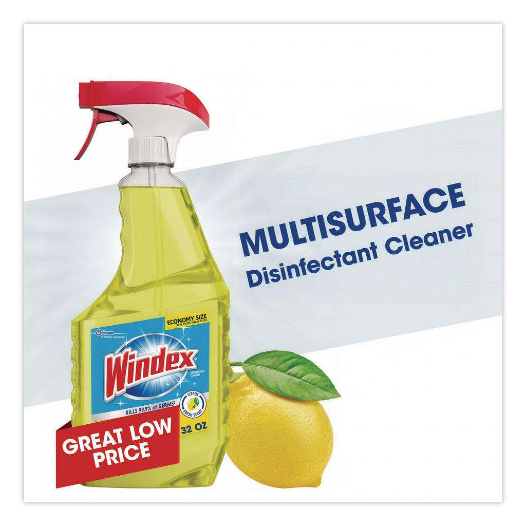 Multi-Surface Disinfectant Cleaner, Citrus Scent, 32 oz Spray Bottle