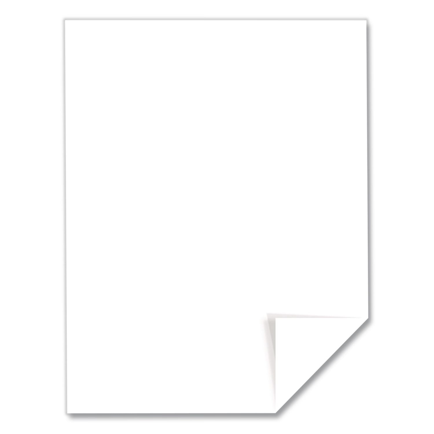 Exact Index Paper - 94 Brightness - 8 1/2" x 11" - 90 lb Basis Weight - Smooth - 4 / Carton - Durable, Acid-free - White