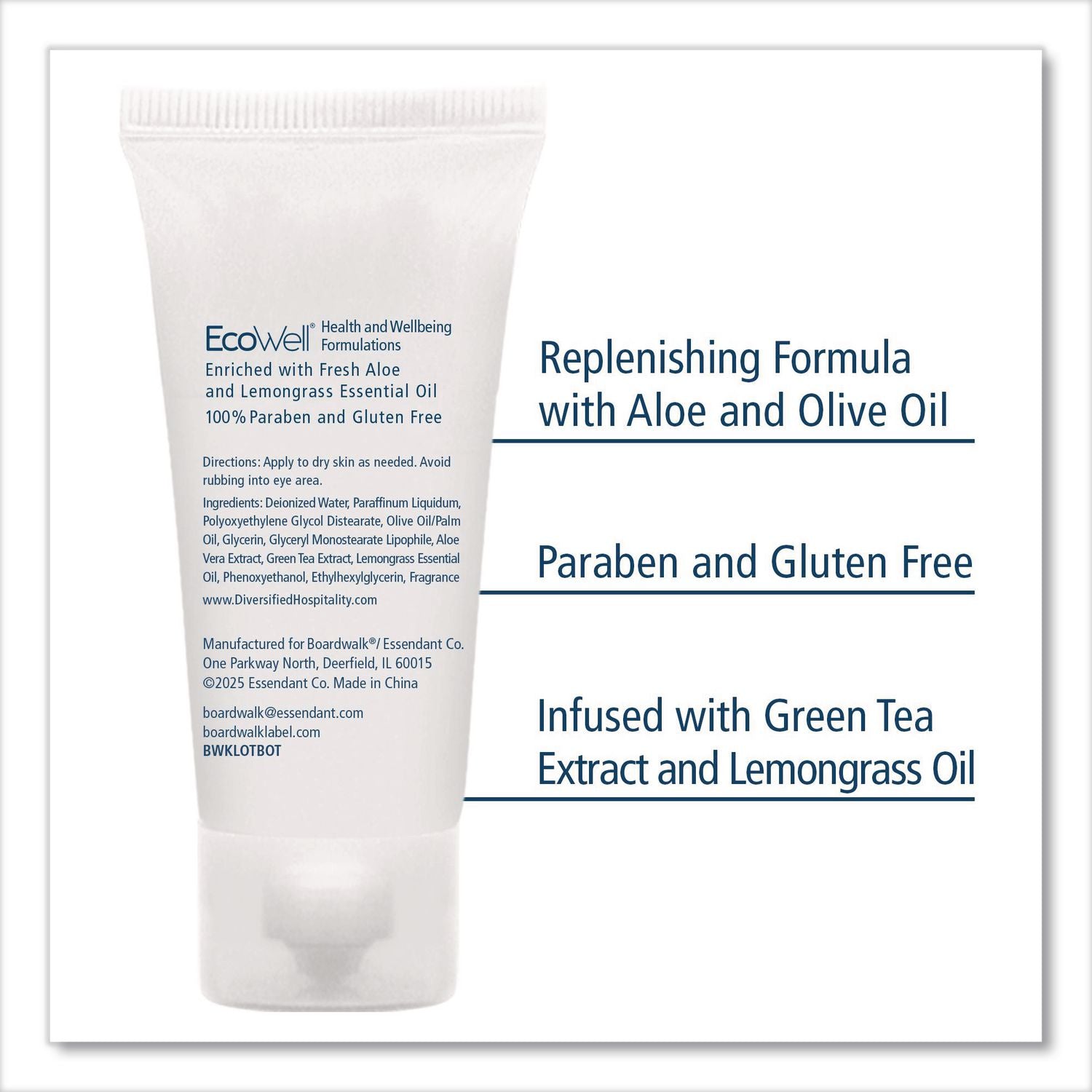 Hand and Body Lotion, 0.75 oz Bottle, Fresh Scent, 288/Carton