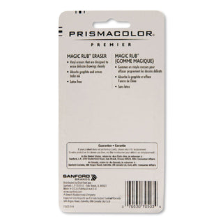 MAGIC RUB Eraser, For Pencil/Ink Marks, Rectangular Block, Medium, Off White, 3/Pack
