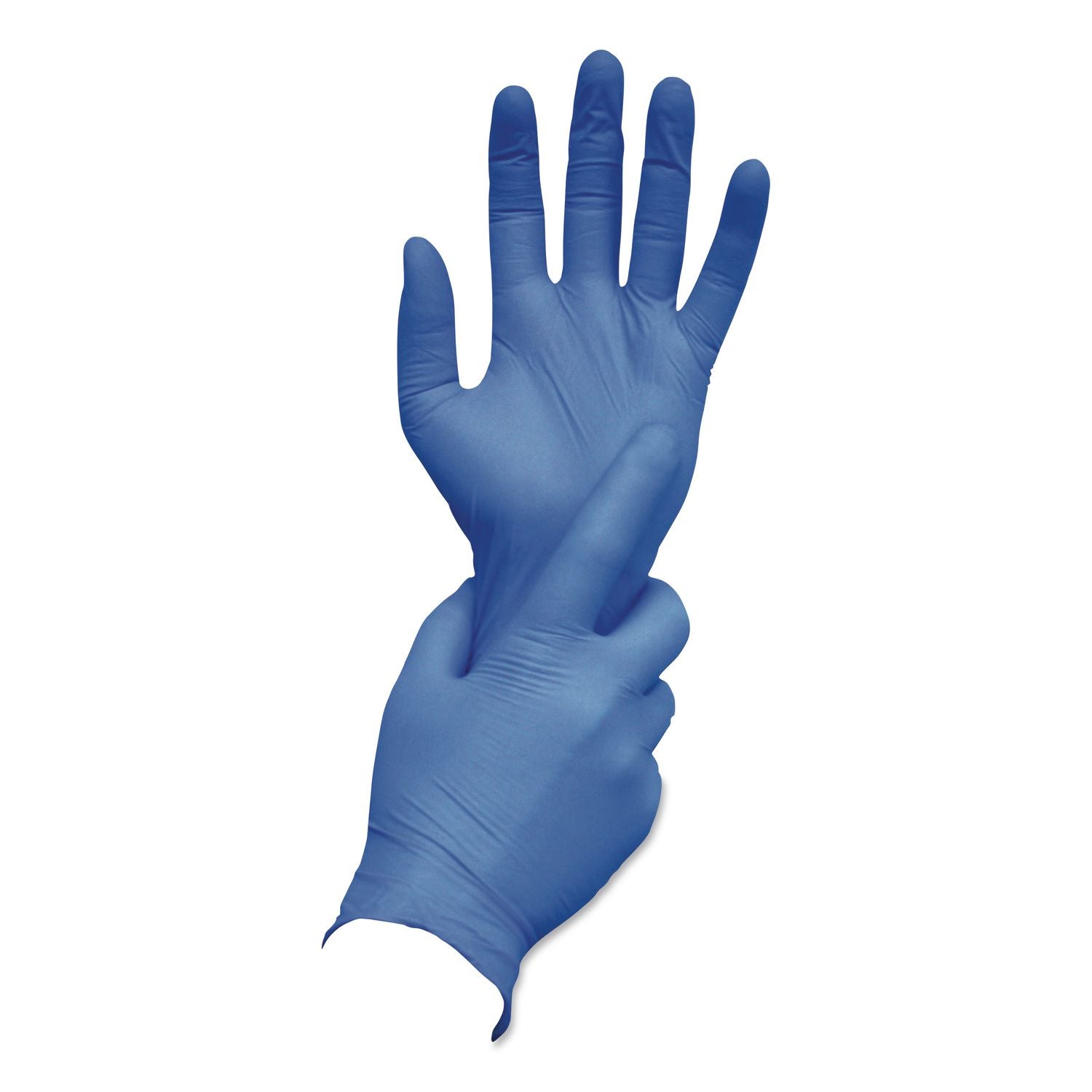 N5201 Series Powder-Free Nitrile Gloves, Small, Blue, 100/Box